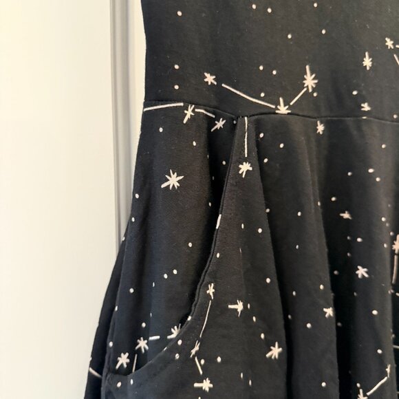 Svaha Constellations Glow-in-the-dark 3/4 Circle Twirl Dress with pockets! - Picture 3 of 6